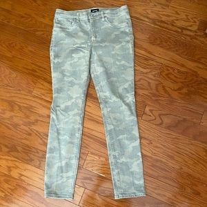 Camo Hudson Jeans